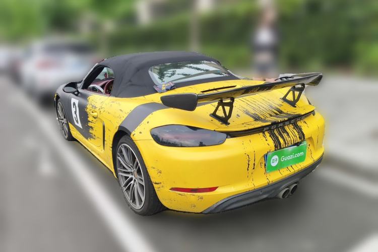 Used Porsche 718 2016 Boxster 2.0T Rear Left 45 Deg
