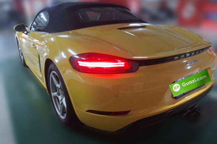Used Porsche 718 2016 Boxster 2.0T Rear Left 45 Deg