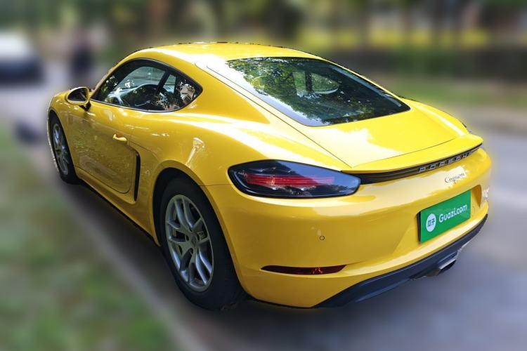 Used Porsche 718 2016 Cayman 2.0T Rear Left 45 Deg