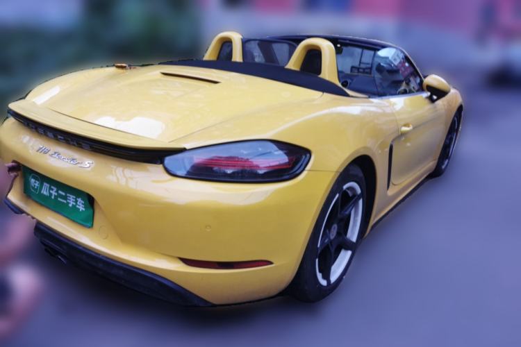 Used Porsche 718 2016 Boxster 2.0T Rear Right 45 Deg