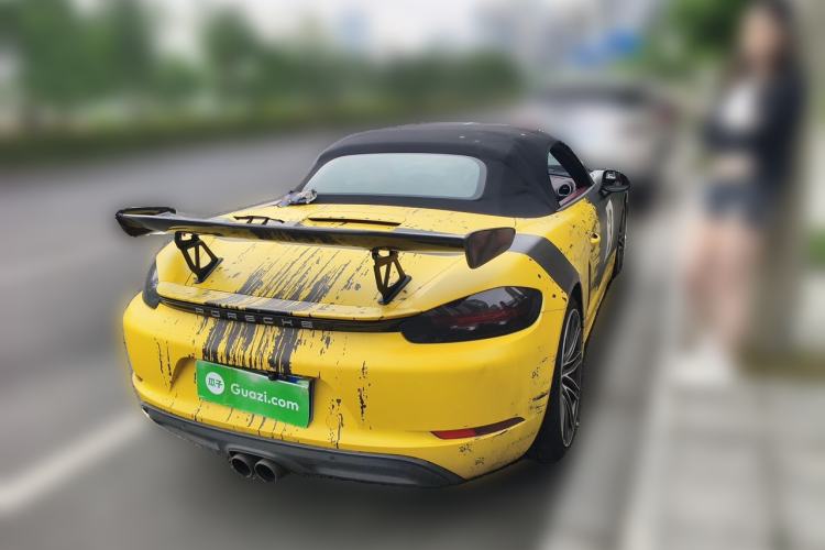 Used Porsche 718 2016 Boxster 2.0T Rear Right 45 Deg