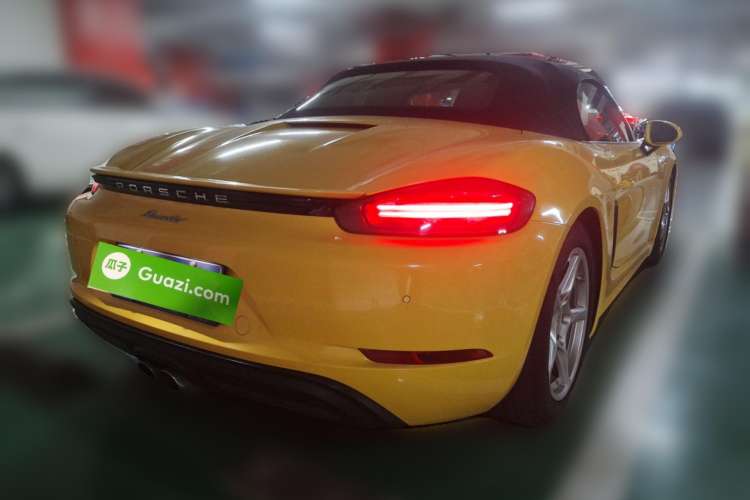 Used Porsche 718 2016 Boxster 2.0T Rear Right 45 Deg