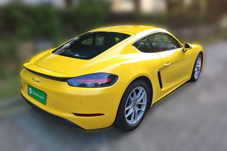 Used Porsche 718 2016 Cayman 2.0T Rear Right 45 Deg