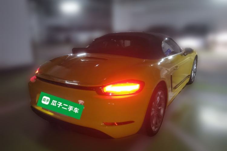 Used Porsche 718 2016 Boxster 2.0T Rear Right 45 Deg