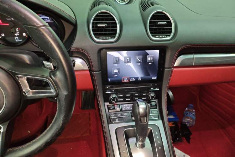 Used Porsche 718 2018 Boxster 2.0T Audio And AC Panel