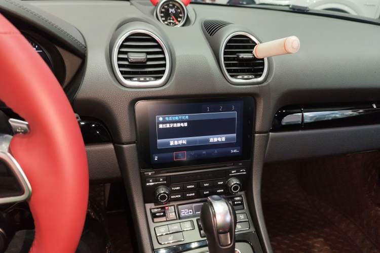 Used Porsche 718 2018 Cayman 2.0T Audio And AC Panel