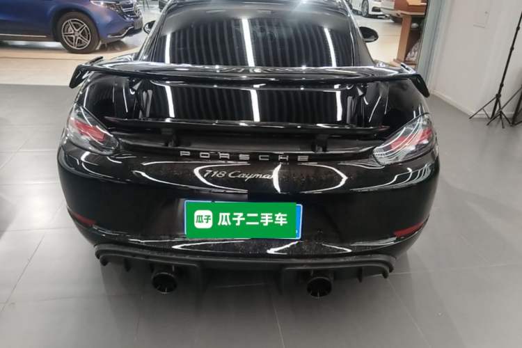 Used Porsche 718 2018 Cayman 2.0T Rear