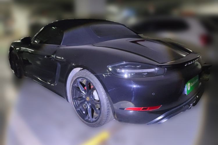 Used Porsche 718 2018 Boxster GTS 2.5T Rear Left 45 Deg