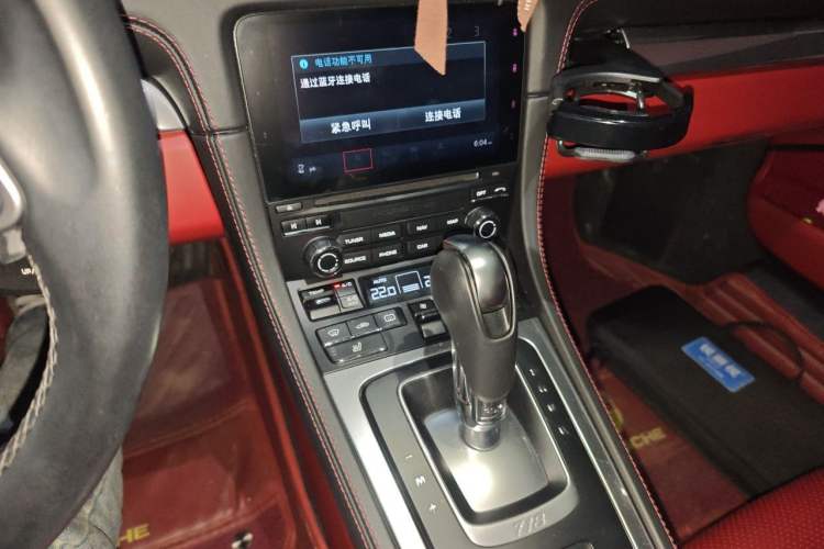 Used Porsche 718 2018 Boxster 2.0T Audio And AC Panel