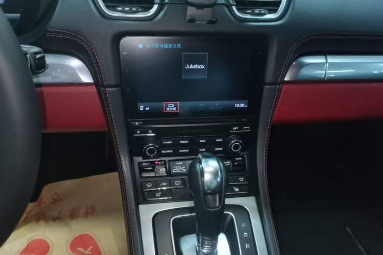 Used Porsche 718 2018 Boxster 2.0T Audio And AC Panel