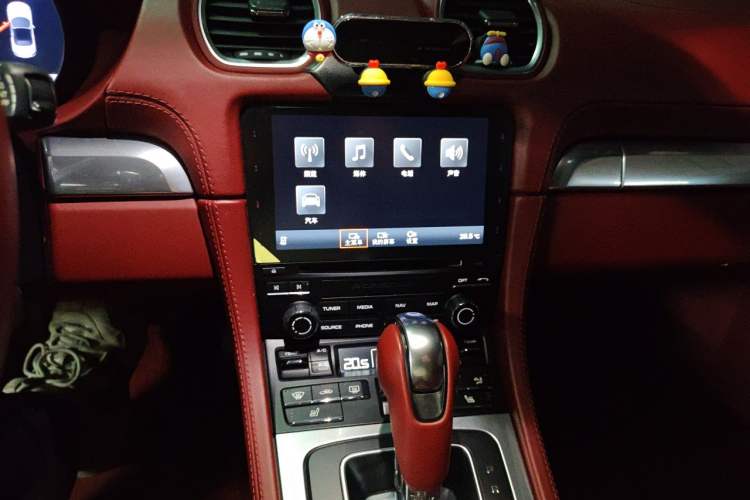 Used Porsche 718 2018 Boxster 2.0T Audio And AC Panel