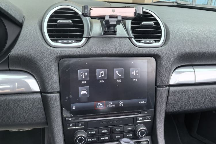 Used Porsche 718 2018 Boxster 2.0T Audio And AC Panel
