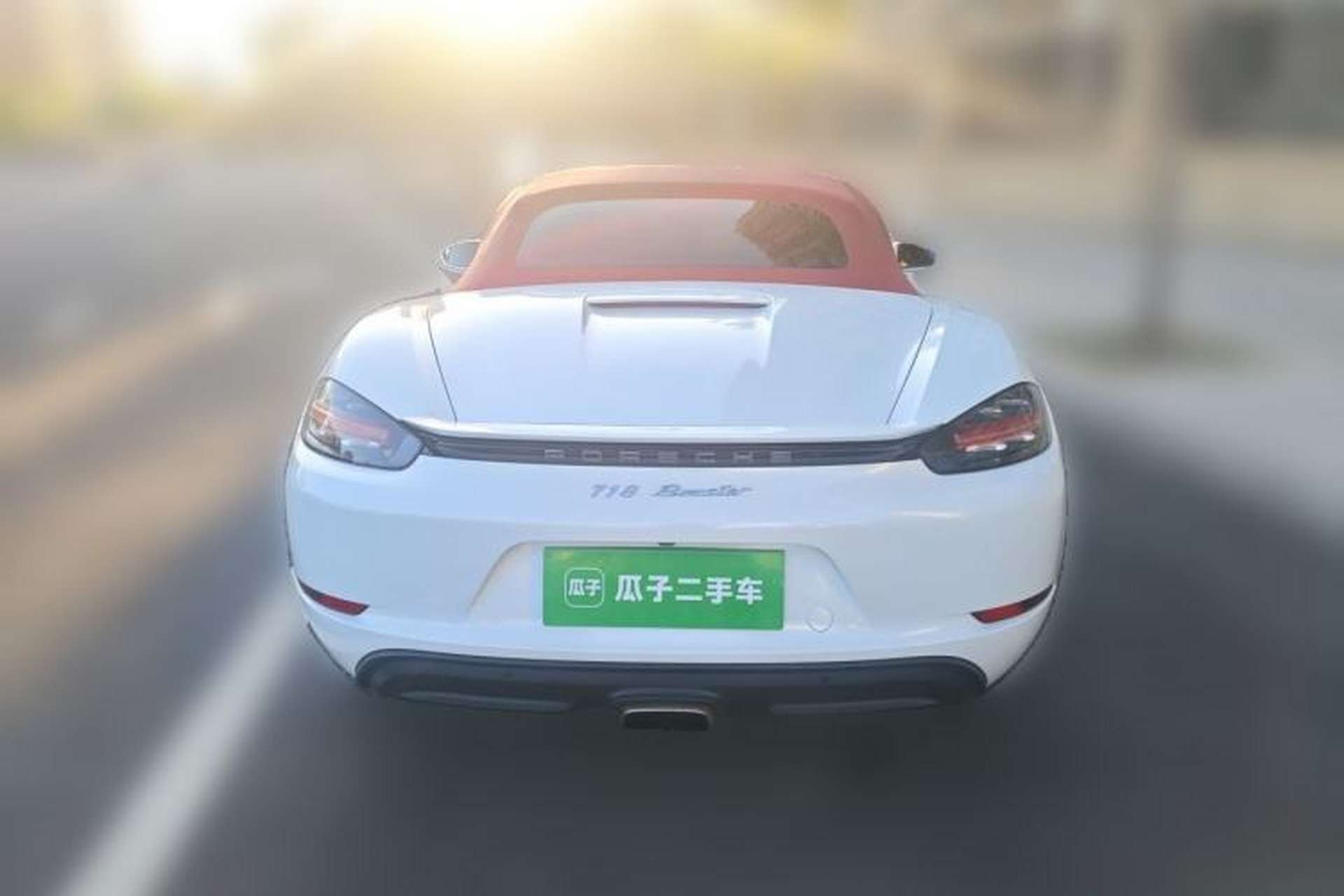 Used Porsche 718 2018 Boxster 2.0T Rear