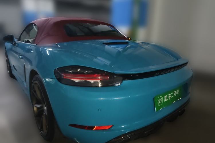 Used Porsche 718 2018 Boxster 2.0T Rear Left 45 Deg