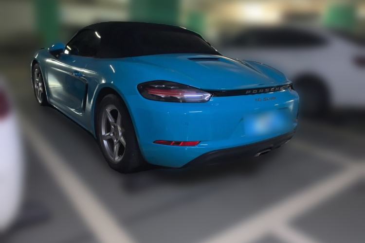 Used Porsche 718 2018 Boxster 2.0T Rear Left 45 Deg