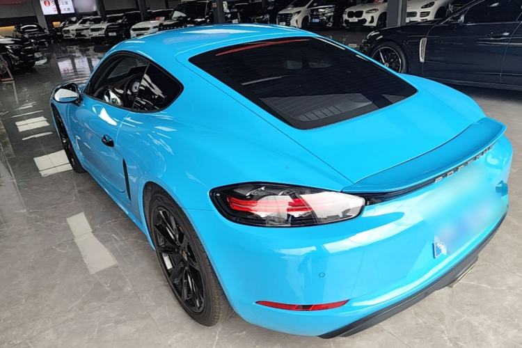 Used Porsche 718 2018 Cayman 2.0T Rear Left 45 Deg