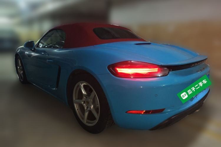 Used Porsche 718 2018 Boxster 2.0T Rear Left 45 Deg