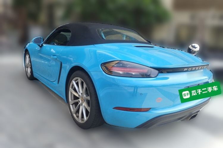 Used Porsche 718 2018 Boxster 2.0T Rear Left 45 Deg