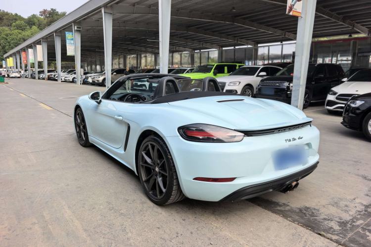 Used Porsche 718 2018 Boxster 2.0T Rear Left 45 Deg