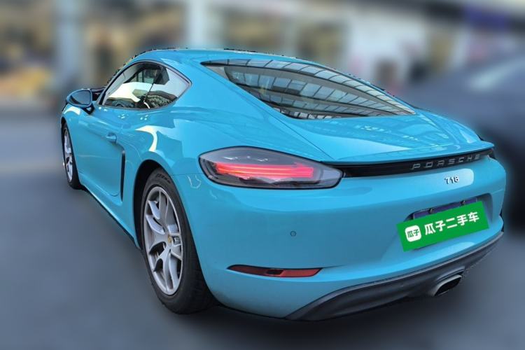 Used Porsche 718 2018 Cayman 2.0T Rear Left 45 Deg