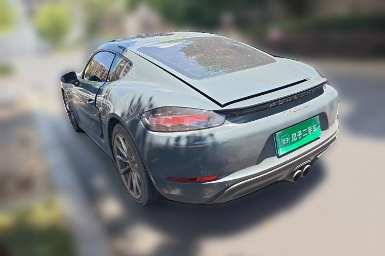 Used Porsche 718 2018 Cayman 2.0T Rear Left 45 Deg