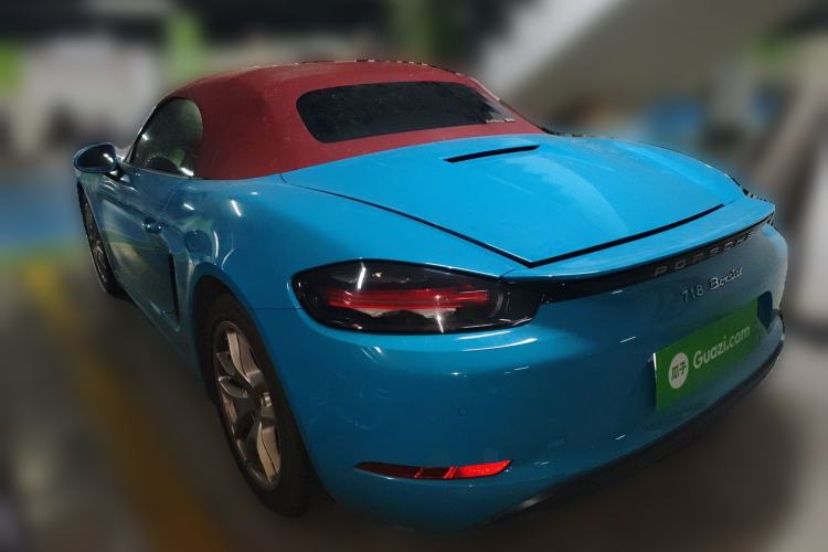Used Porsche 718 2018 Boxster 2.0T Rear Left 45 Deg