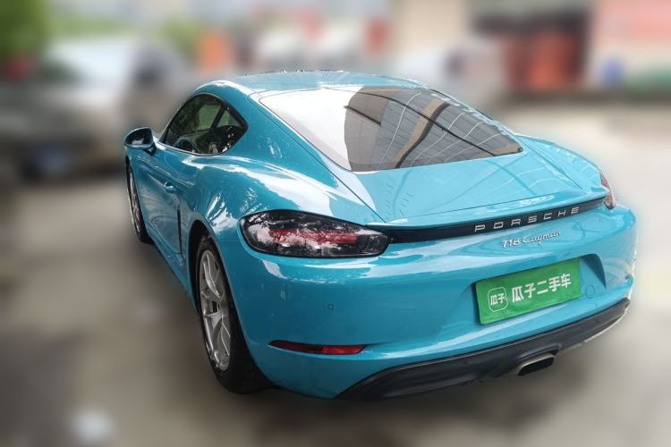 Used Porsche 718 2018 Cayman 2.0T Rear Left 45 Deg