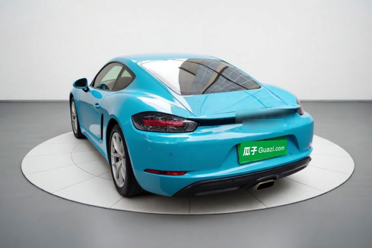 Used Porsche 718 2018 Cayman 2.0T Rear Left 45 Deg