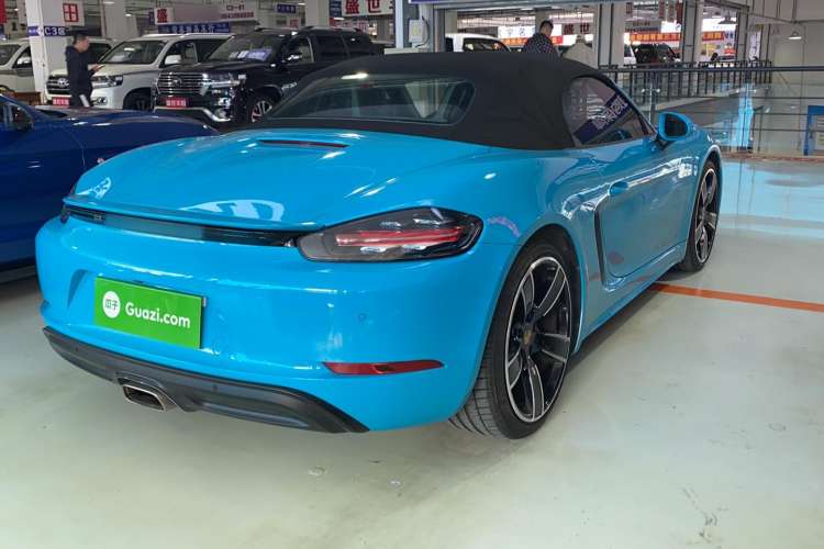 Used Porsche 718 2018 Boxster 2.0T Rear Right 45 Deg