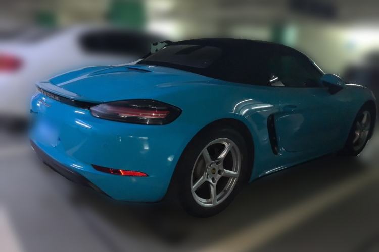 Used Porsche 718 2018 Boxster 2.0T Rear Right 45 Deg
