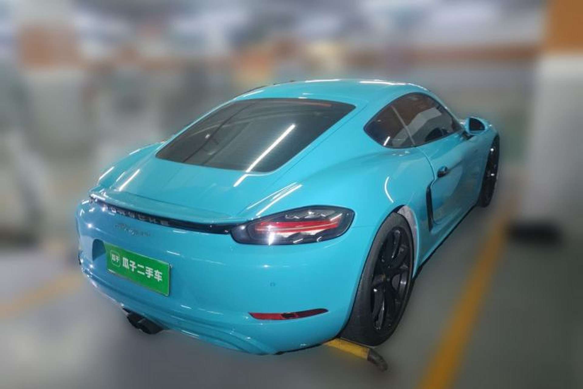 Used Porsche 718 2018 Cayman 2.0T Rear Right 45 Deg