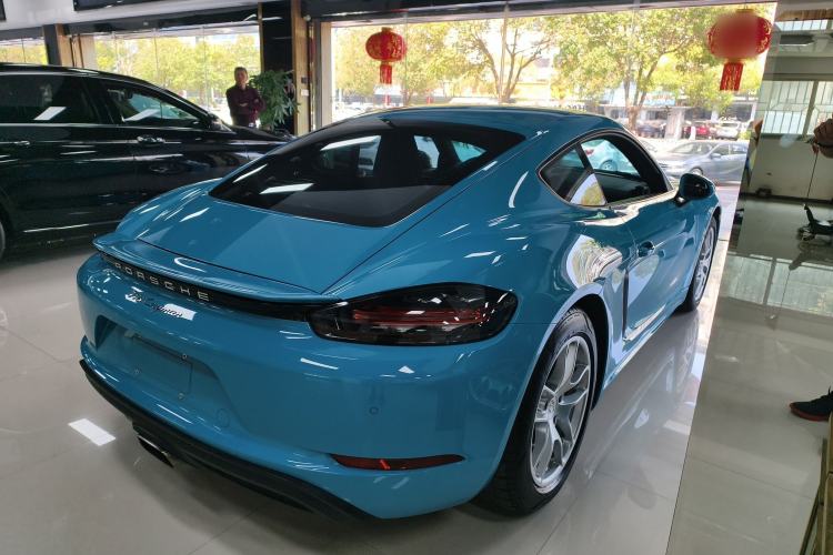 Used Porsche 718 2018 Cayman 2.0T Rear Right 45 Deg