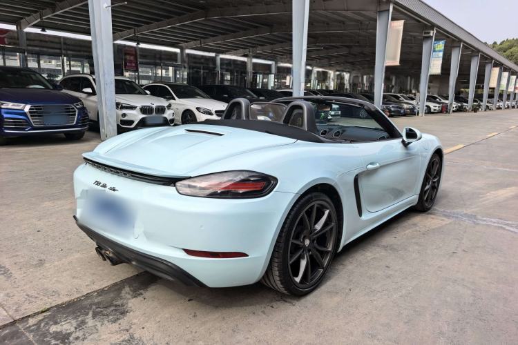 Used Porsche 718 2018 Boxster 2.0T Rear Right 45 Deg