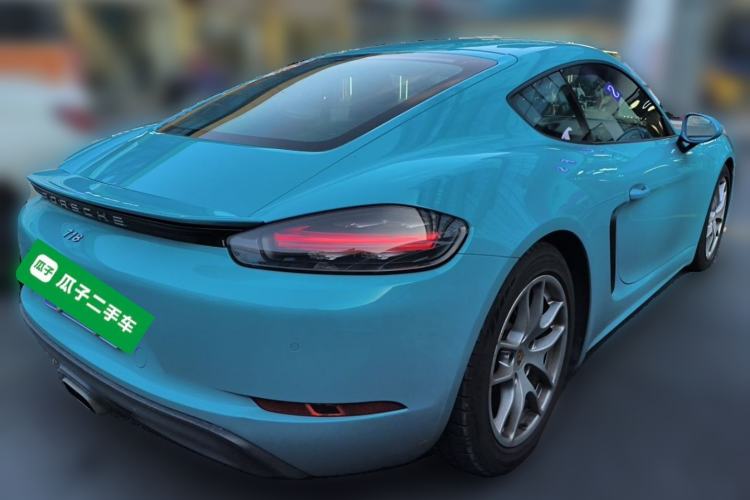 Used Porsche 718 2018 Cayman 2.0T Rear Right 45 Deg