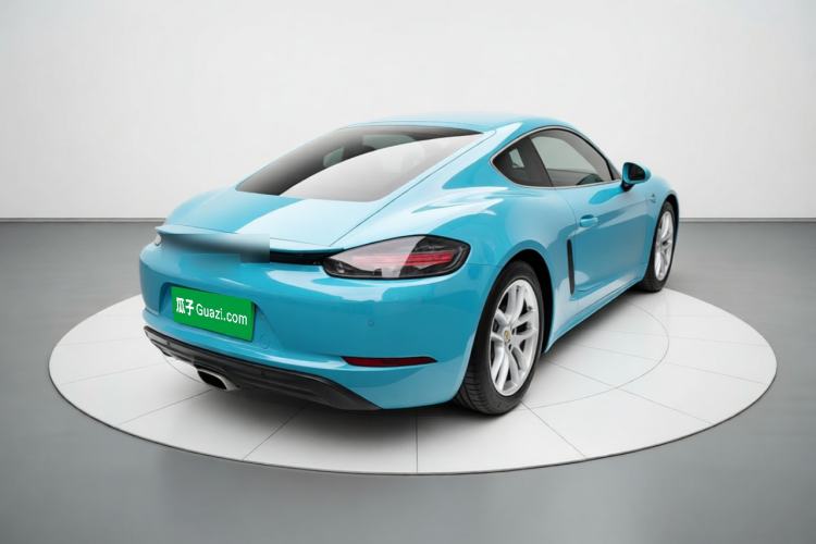 Used Porsche 718 2018 Cayman 2.0T Rear Right 45 Deg