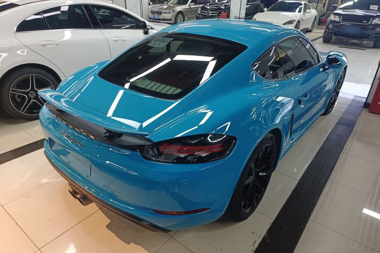 Used Porsche 718 2018 Cayman 2.0T Rear Right 45 Deg