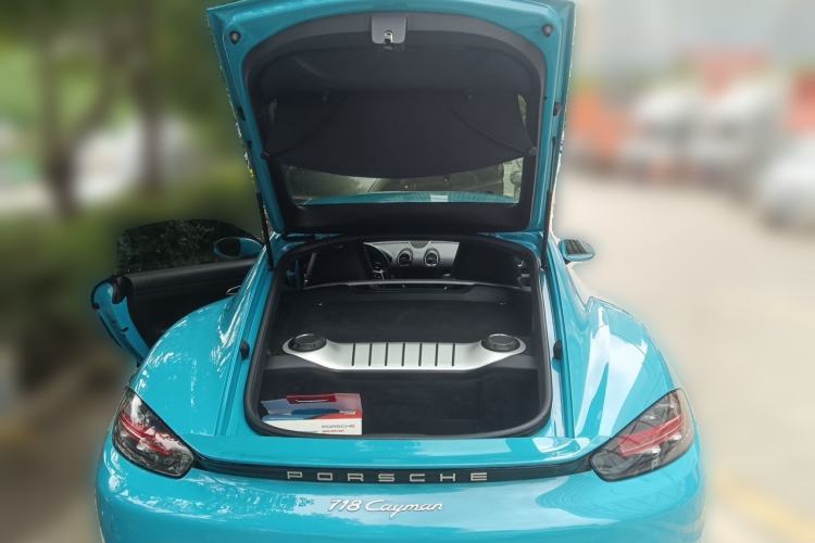Used Porsche 718 2018 Cayman 2.0T Trunk