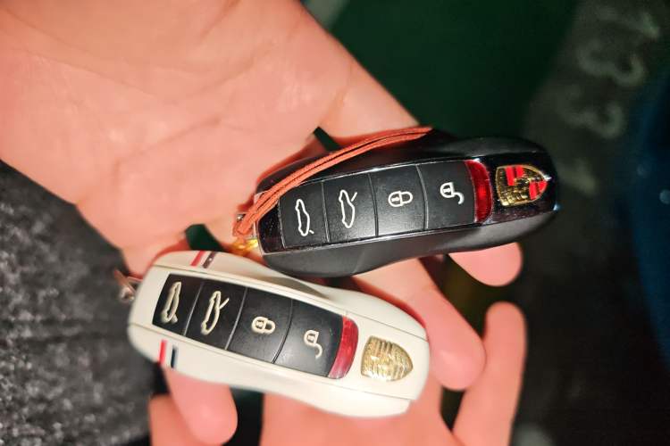 Used Porsche 718 2018 Boxster 2.0T Vehicle Key