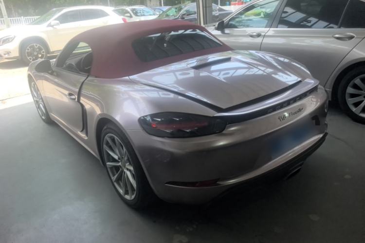 Used Porsche 718 2018 Boxster 2.0T Rear Left 45 Deg