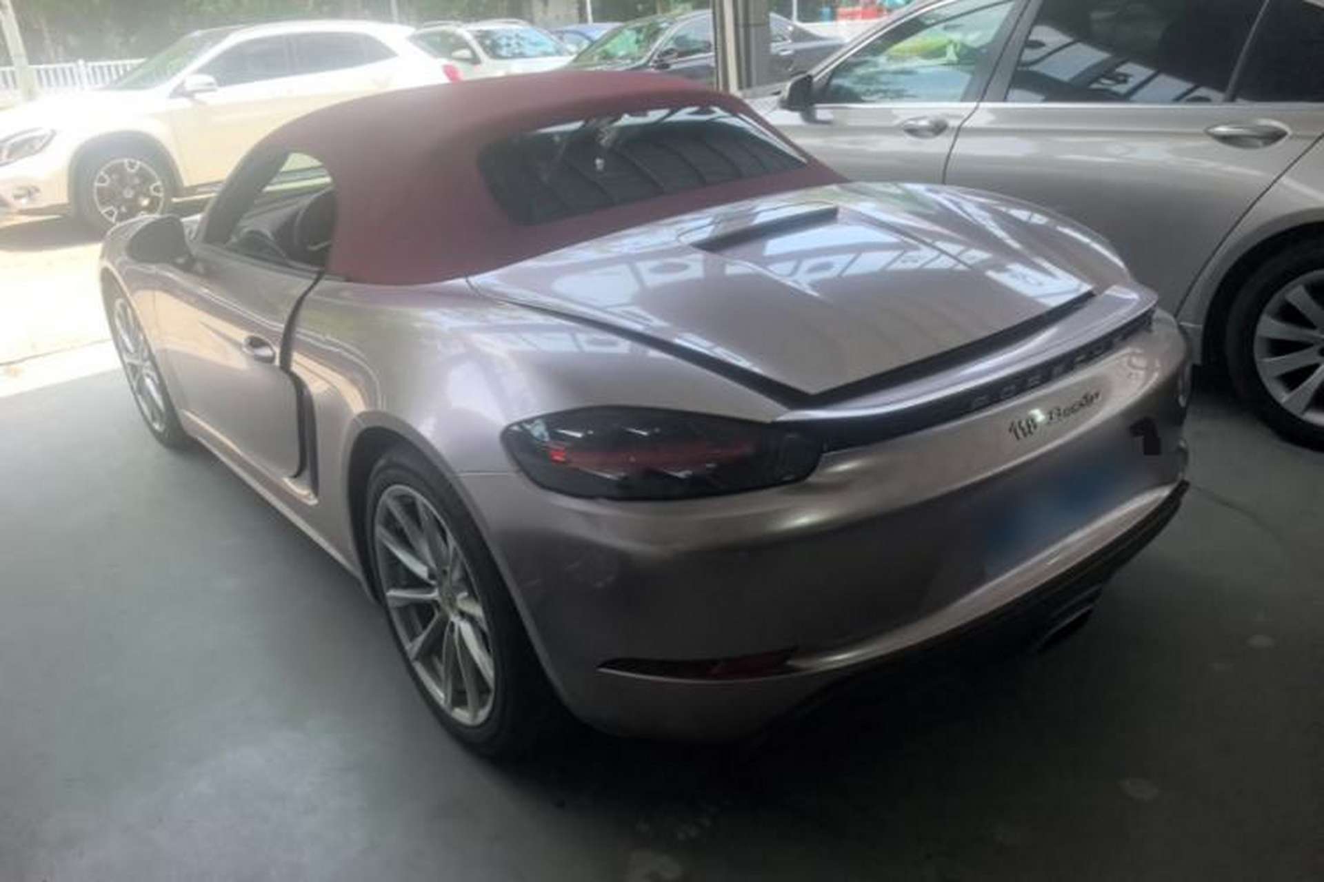 Used Porsche 718 2018 Boxster 2.0T Rear Left 45 Deg