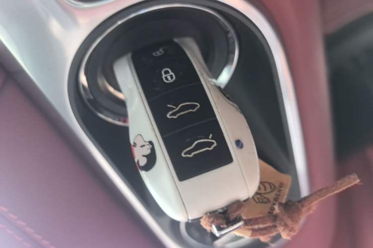 Used Porsche 718 2018 Boxster 2.0T Vehicle Key