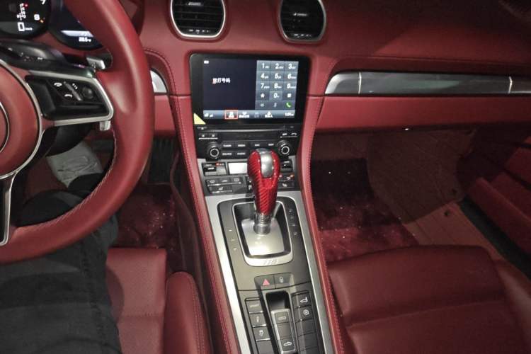 Used Porsche 718 2018 Boxster 2.0T Audio And AC Panel