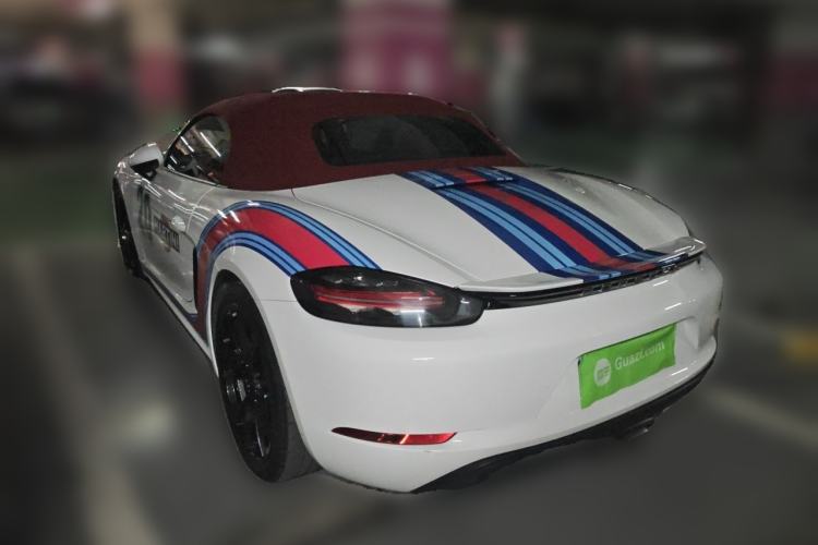 Used Porsche 718 2018 Boxster 2.0T Rear Left 45 Deg