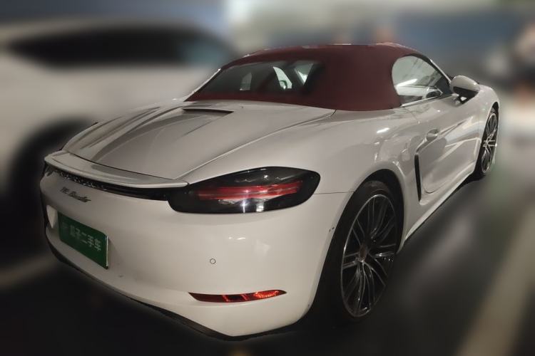 Used Porsche 718 2018 Boxster 2.0T Rear Right 45 Deg
