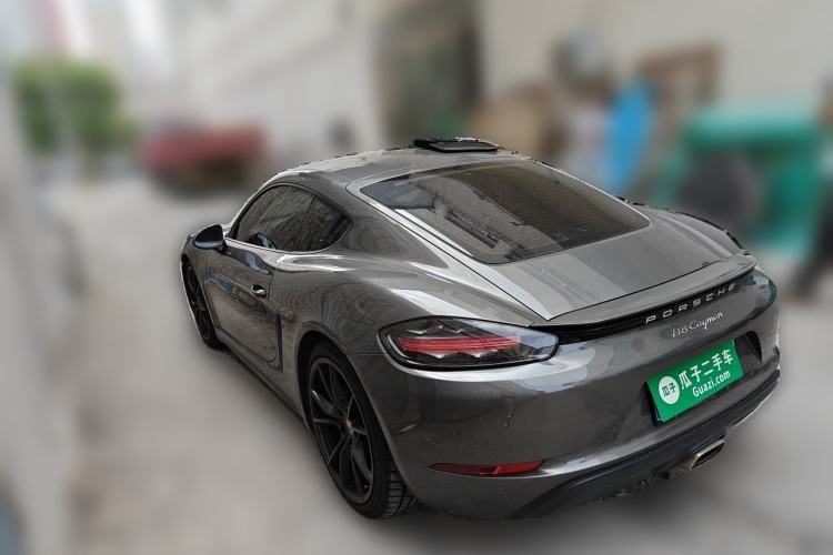 Used Porsche 718 2018 Cayman 2.0T Rear Left 45 Deg
