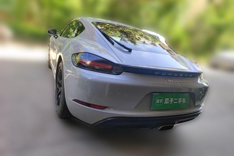 Used Porsche 718 2018 Cayman 2.0T Rear Left 45 Deg