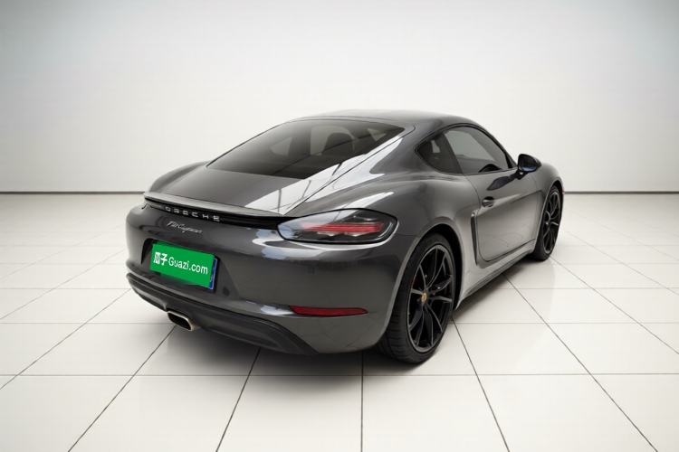Used Porsche 718 2018 Cayman 2.0T Rear Right 45 Deg