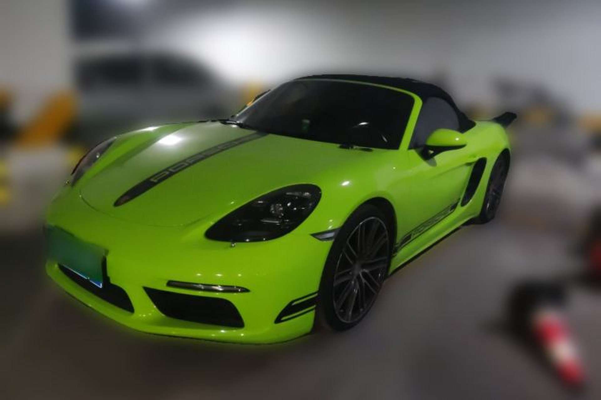 Used Porsche 718 2018 Boxster 2.0T Front Left 45 Deg