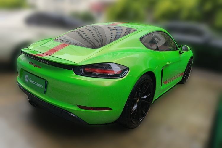 Used Porsche 718 2018 Cayman 2.0T Rear Right 45 Deg