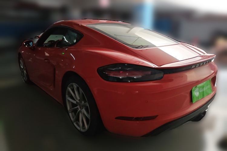 Used Porsche 718 2018 Cayman 2.0T Rear Left 45 Deg